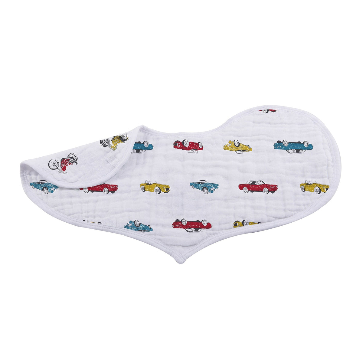 Organic Ultimate Road Trip Bamboo Heart Bib 2PK by Newcastle Classics at Everetts Place