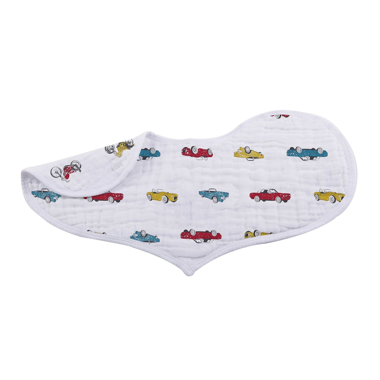 Organic Ultimate Road Trip Bamboo Heart Bib 2PK by Newcastle Classics at Everetts Place