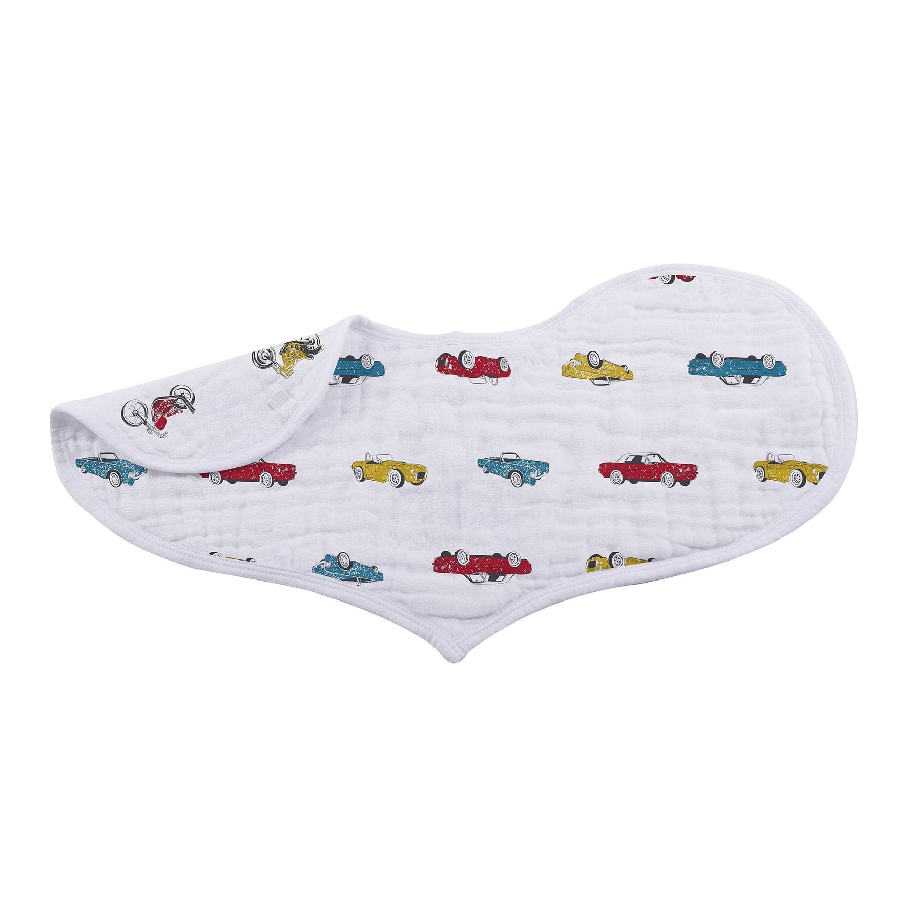 Organic Ultimate Road Trip Bamboo Heart Bib 2PK by Newcastle Classics at Everetts Place