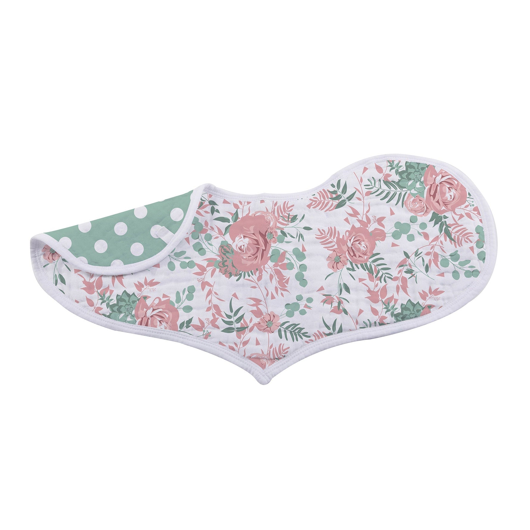 Desert Rose & Wild Horse Cotton Heart Bibs 2Pk by Newcastle Classics at Everetts Place