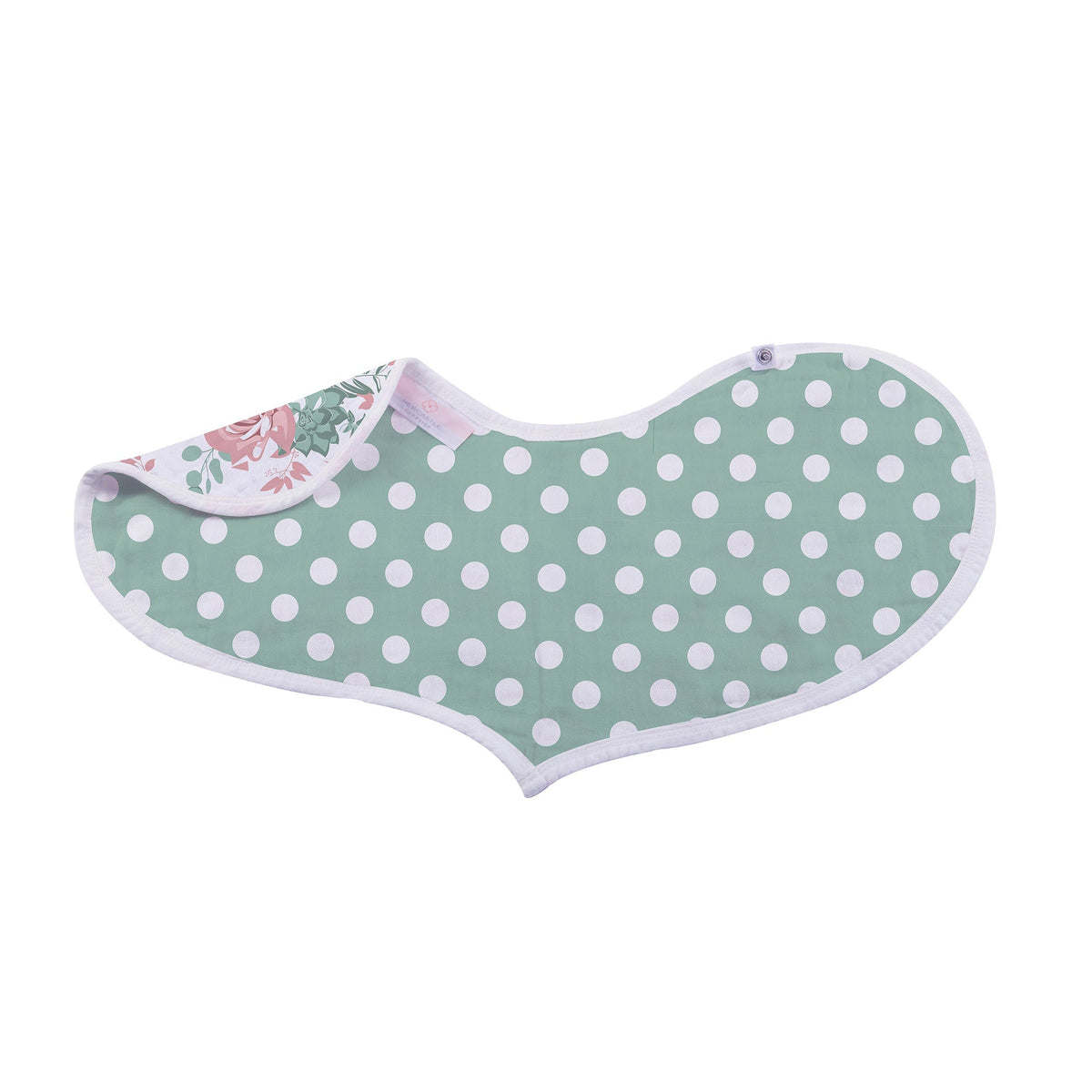 Desert Rose & Wild Horse Cotton Heart Bibs 2Pk by Newcastle Classics at Everetts Place