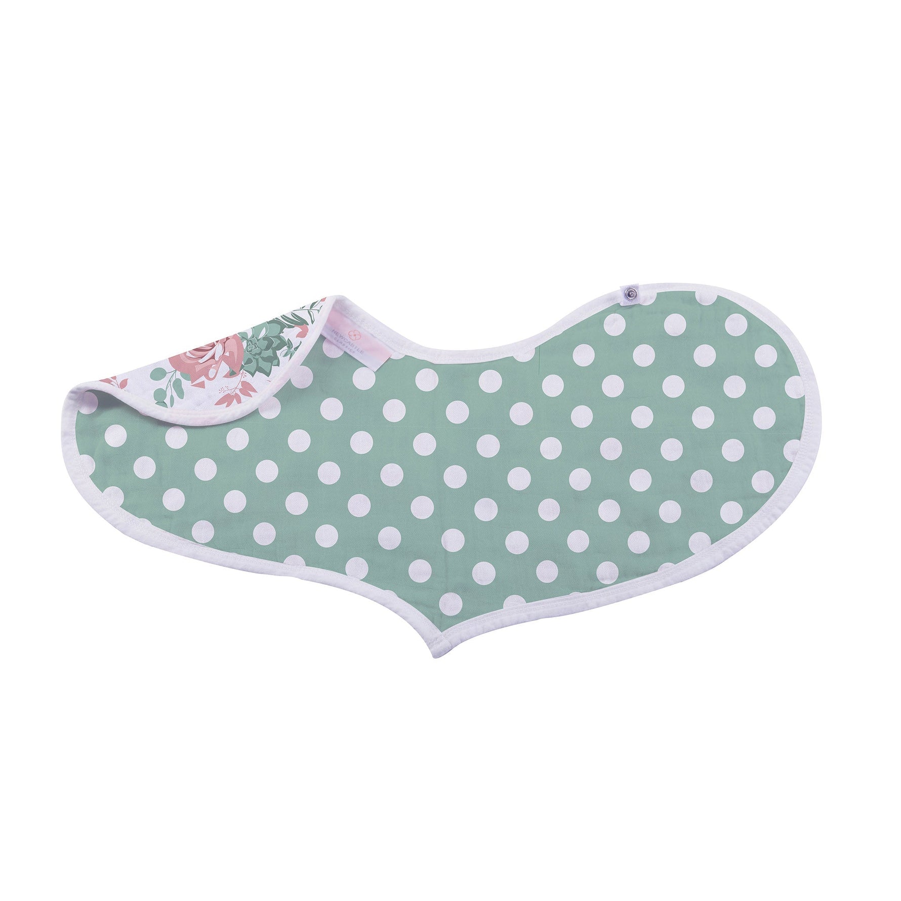 Desert Rose & Wild Horse Cotton Heart Bibs 2Pk by Newcastle Classics at Everetts Place