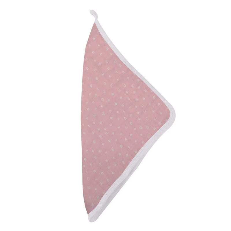 London Paris New York Washcloth Set made of 100% natural bamboo muslin with colorful prints and attached drying loop.