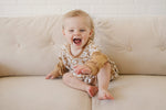 Little Joy Co. Skulls Bamboo Bubble Romper with Chest Pocket Graphic - Everetts Place Boutique - 