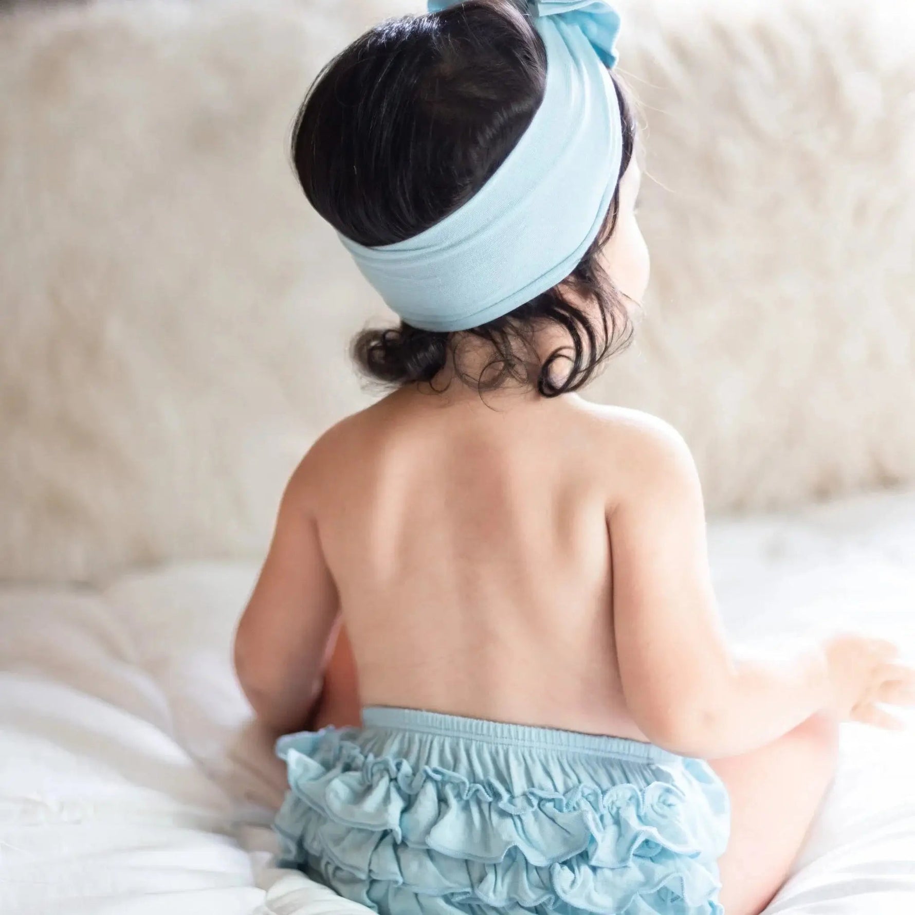 Skye Blue Bloomer and Headband - Baby & Toddler Clothing, Headgear, Headband, Child, Pink | Everetts Place