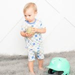 Bestaroo Skye Checks Shorts Pajama Set for Kids Soft Bamboo Sleepwear - 