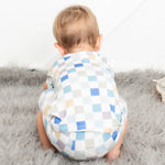 Bestaroo Skye Checks Shorts Pajama Set for Kids Soft Bamboo Sleepwear - 