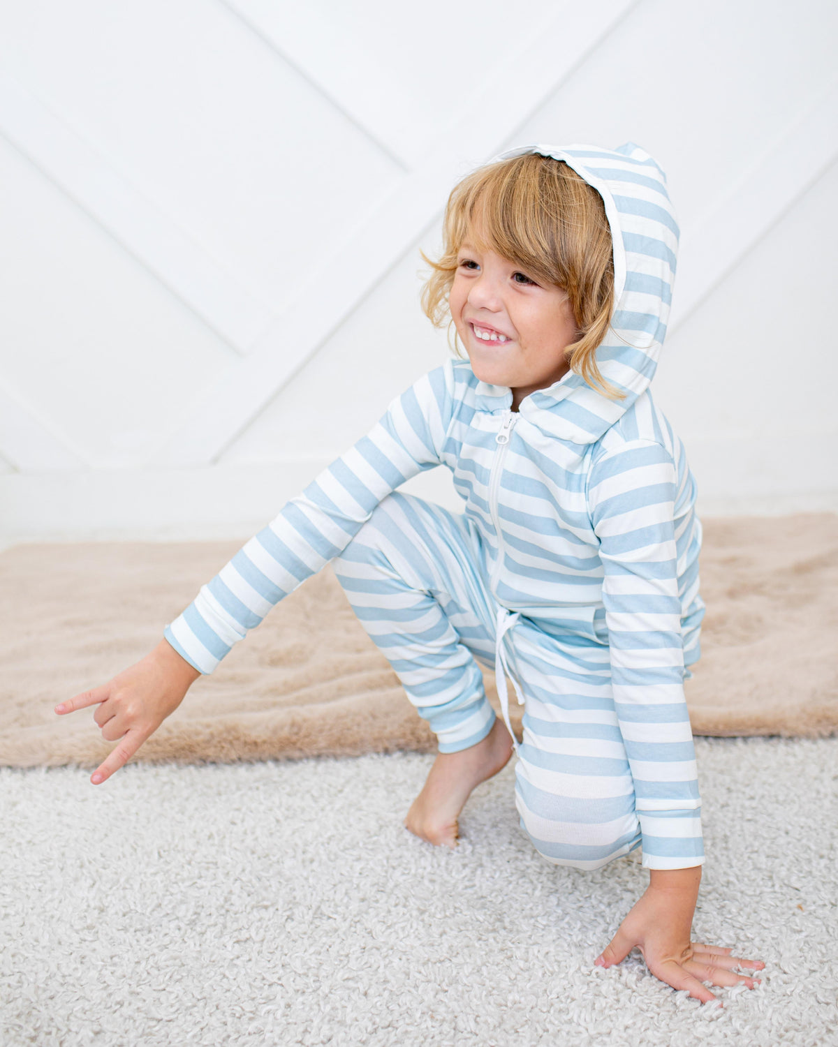 Skye Stripes Relaxed Fit Jogger by Bestaroo