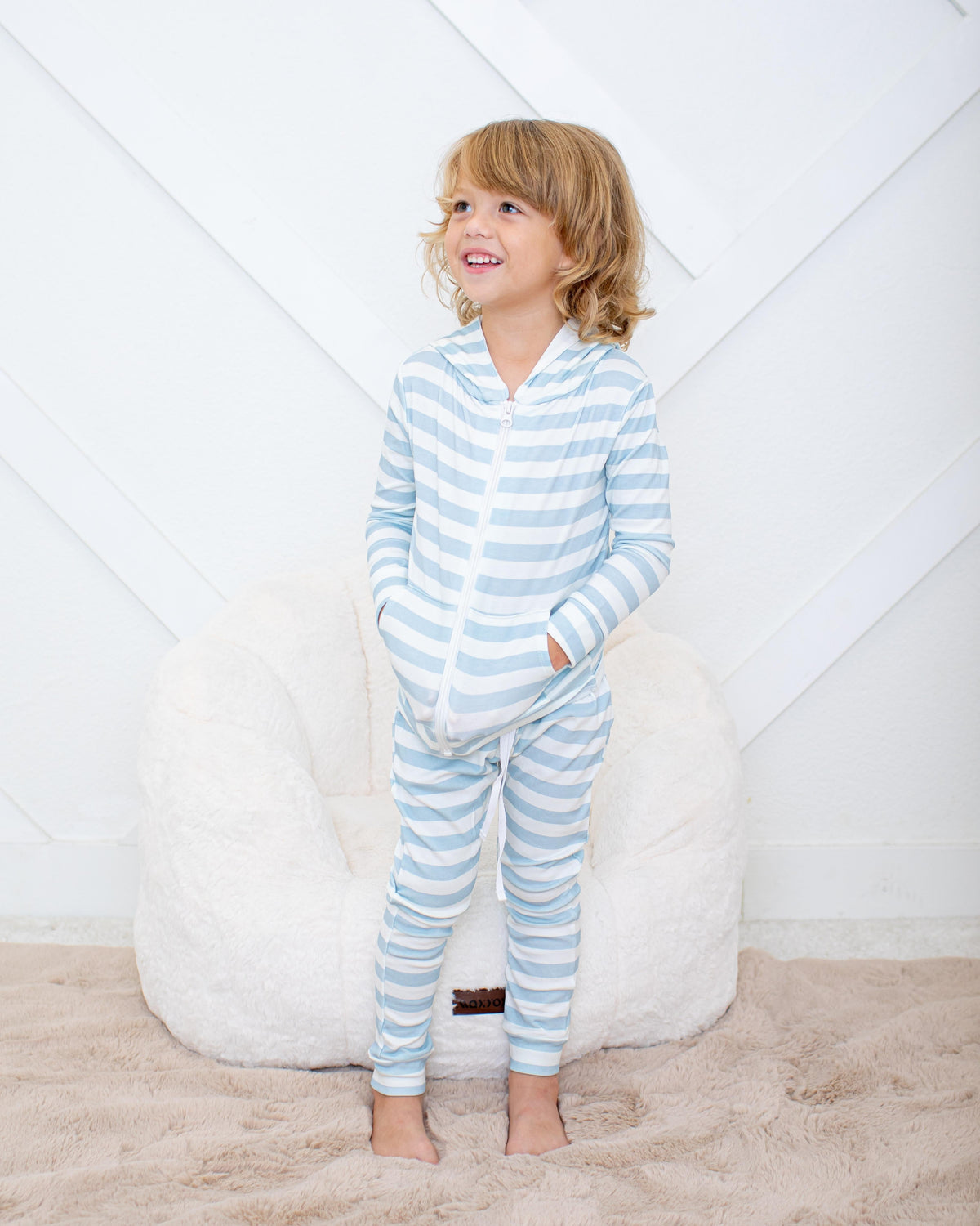 Skye Stripes Relaxed Fit Jogger by Bestaroo