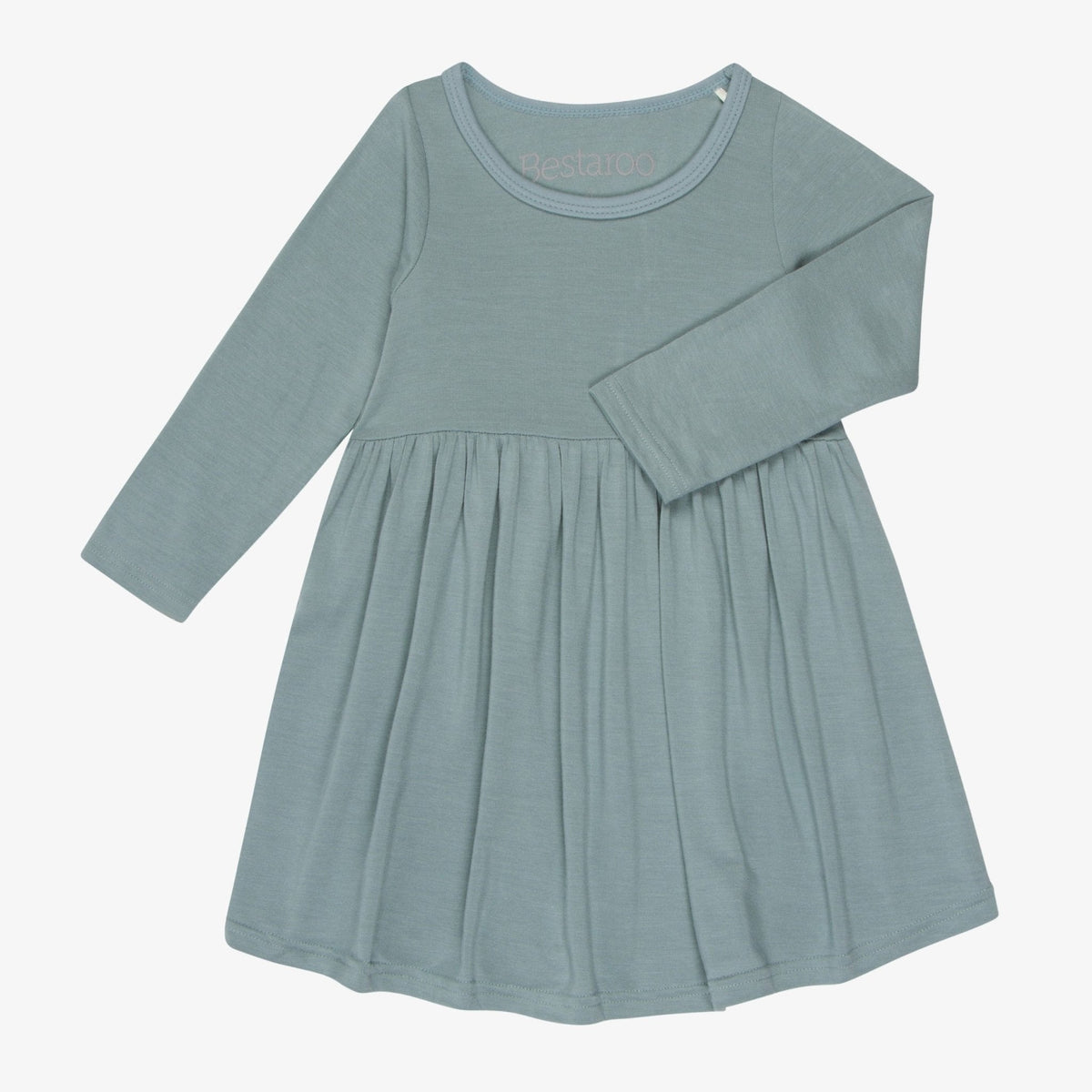 Lenzing Micromodal Spandex Long Sleeve Dress