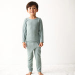 Slate Pajama - Sleeve, Neck, Child, Long-sleeved T-shirt, Nightwear | Everetts Place