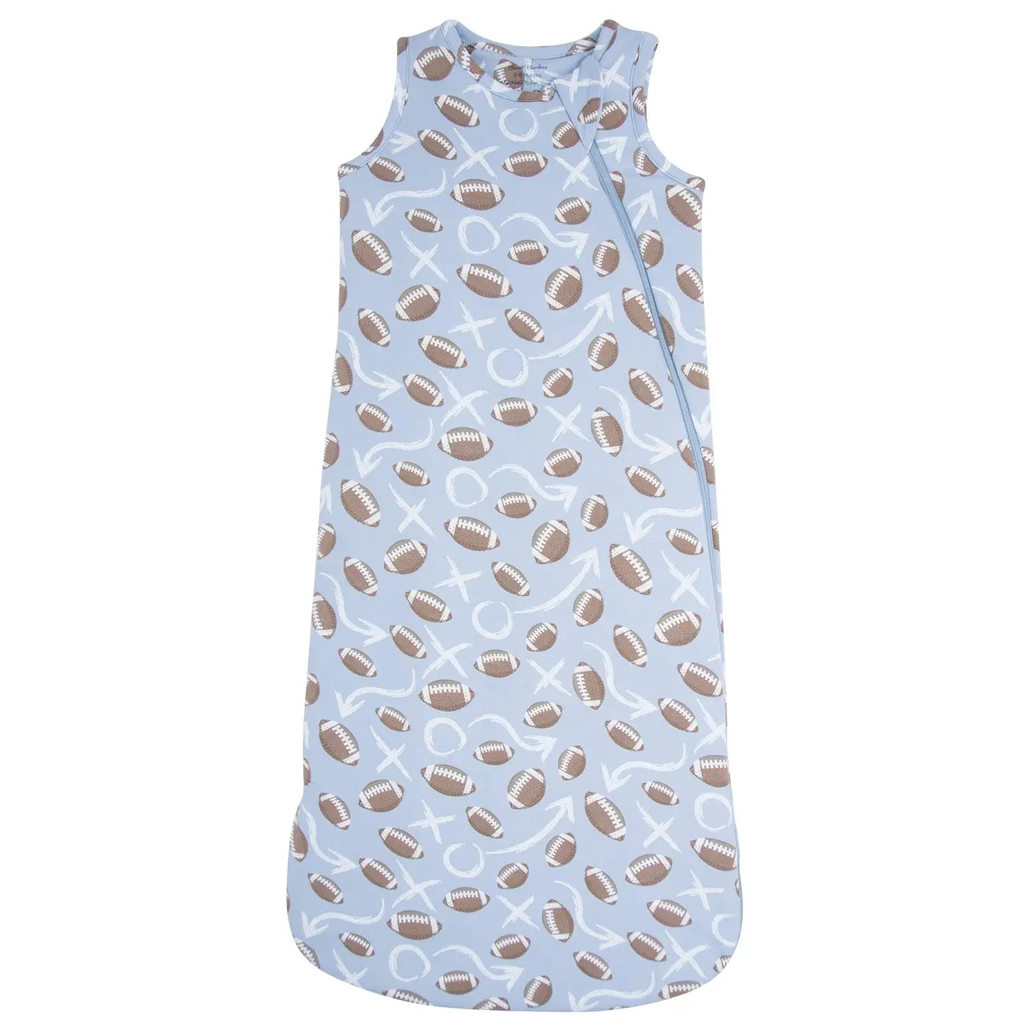 1.5 Tog Baby Sleep Sack with 2 Way J Zipper for Infants 0 to 9 Months Sweet Bamboo