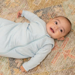 Sweet Bamboo Cozy Baby Sleep Sack with 2-Way Zipper for Infants 0 to 9 Months - Apparel & Accessories > Clothing > Baby & Toddler Clothing > Baby & Toddler Sleepwear Sleep Sacks