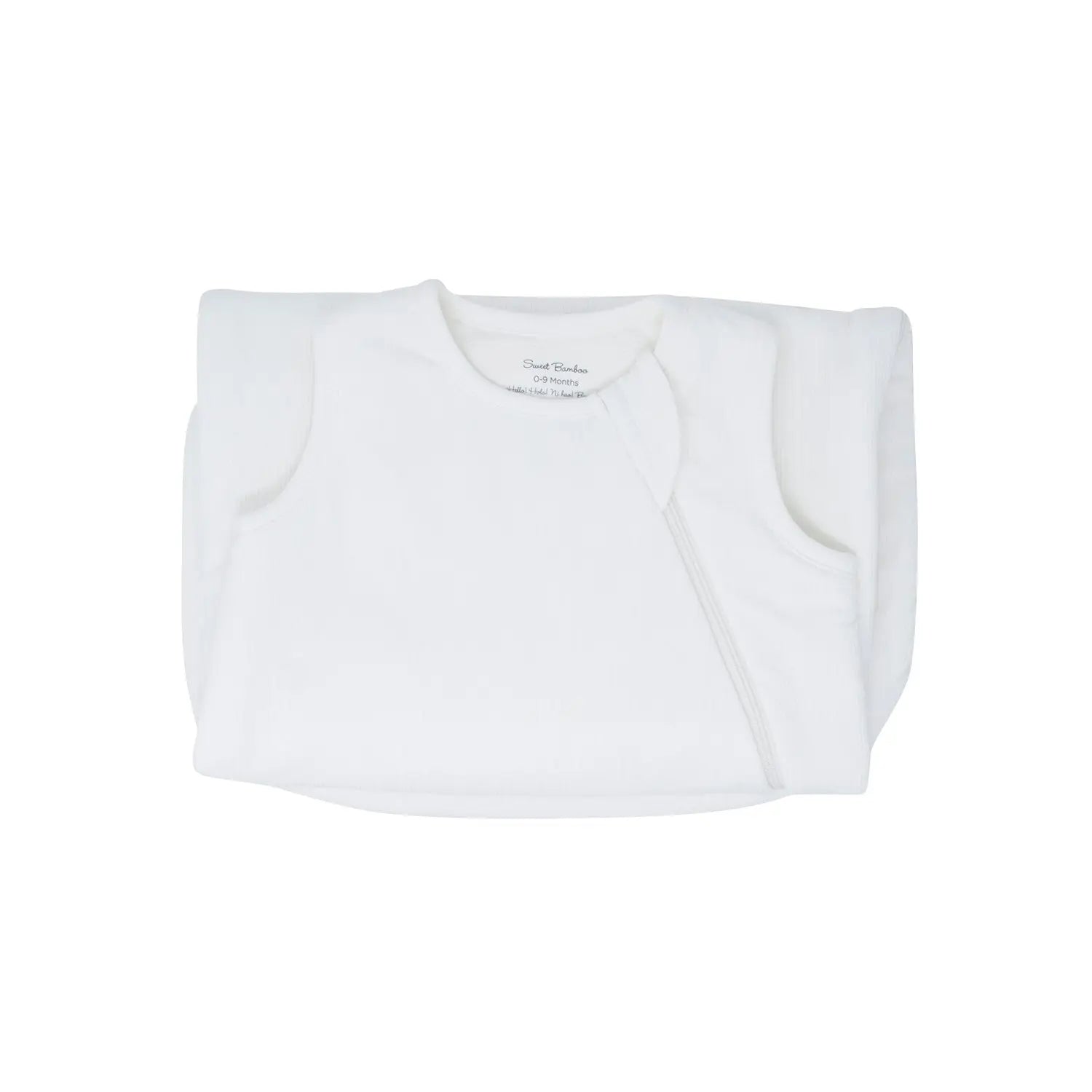 1.5 TOG Sleep Sack for Infants with 2 Way J Zipper and Quilted Lining Size 0 to 9 Months Sweet Bamboo