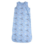 Sweet Bamboo Vintage Airplanes Bamboo Sleep Sack with 2 Way Zipper for Infants - Apparel & Accessories > Clothing > Baby & Toddler Clothing > Baby & Toddler Sleepwear Sleep Sacks