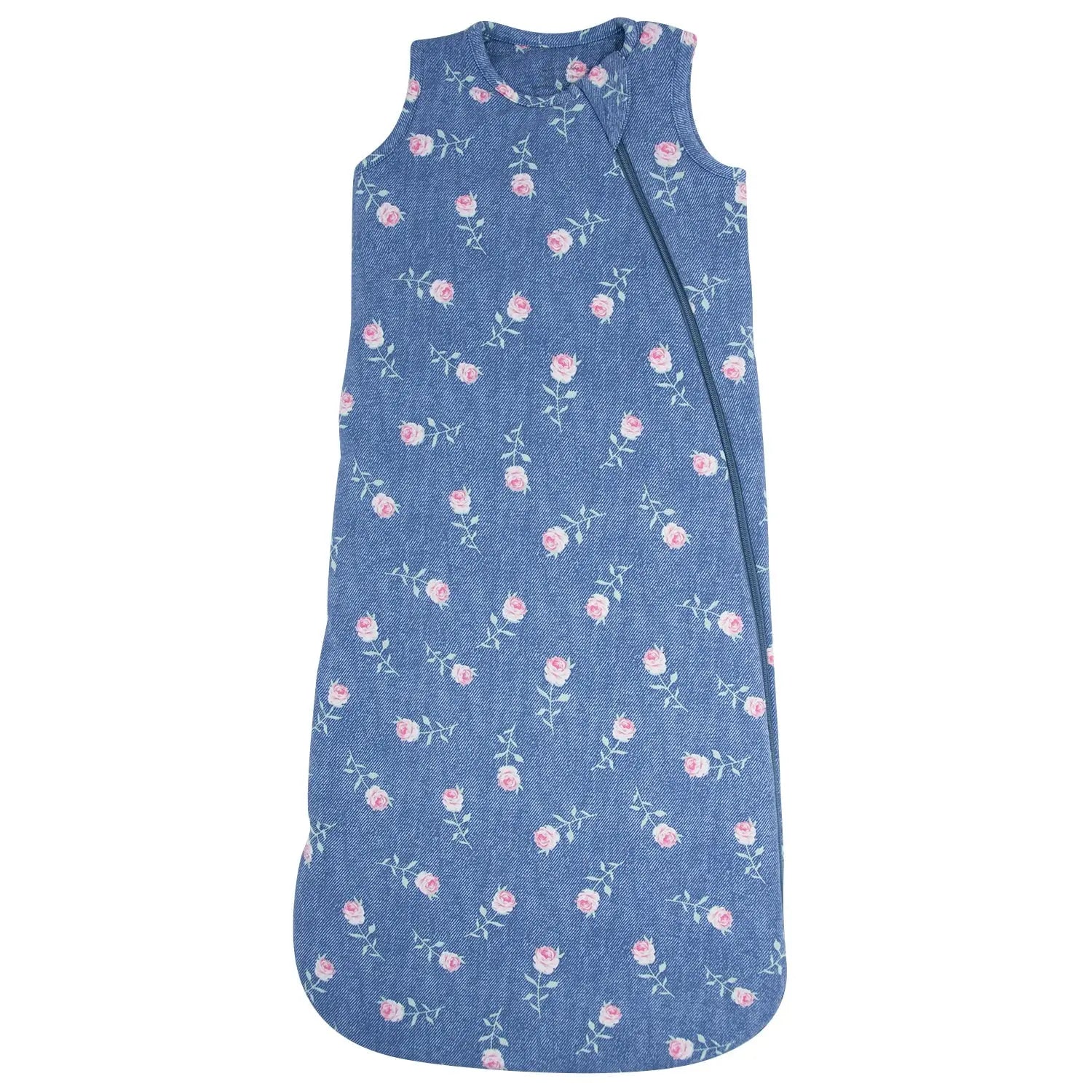 1.5 Tog Sleep Sack for Babies with 2-Way J Zipper and Quilted Lining Size 0 to 9 Months Sweet Bamboo