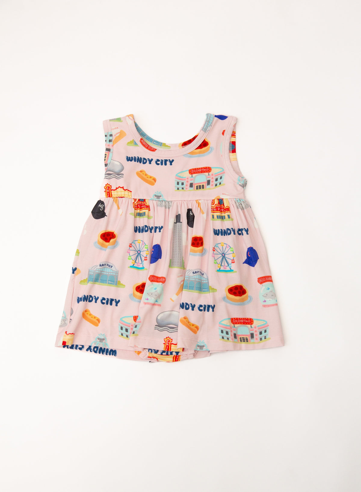 My First Windy City Bamboo Bubble Romper by Rayn’s Tiny Stitches