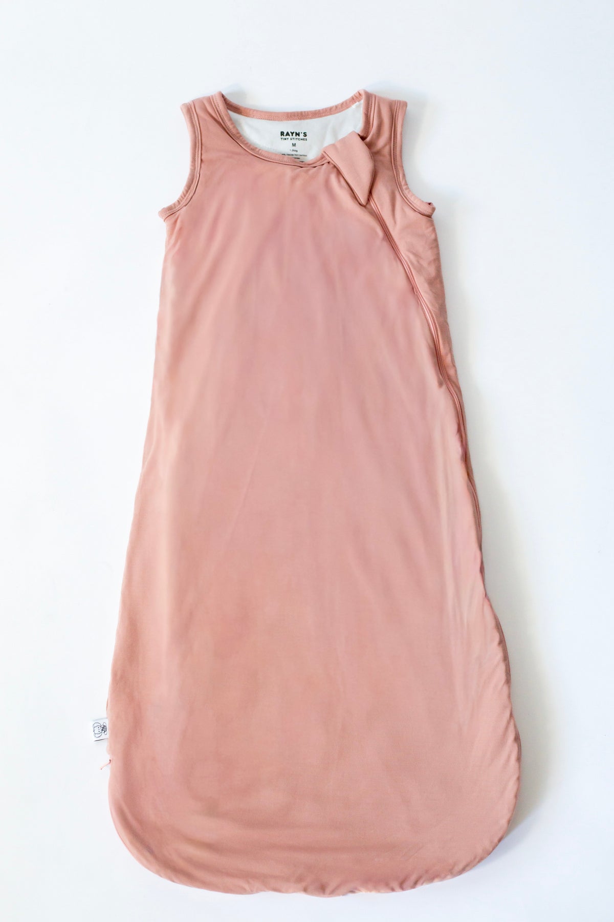 Solid Sleep Sack Bamboo Double Zip Baby Sleep Sack | Wearable Blanket by Rayn’s Tiny Stitches
