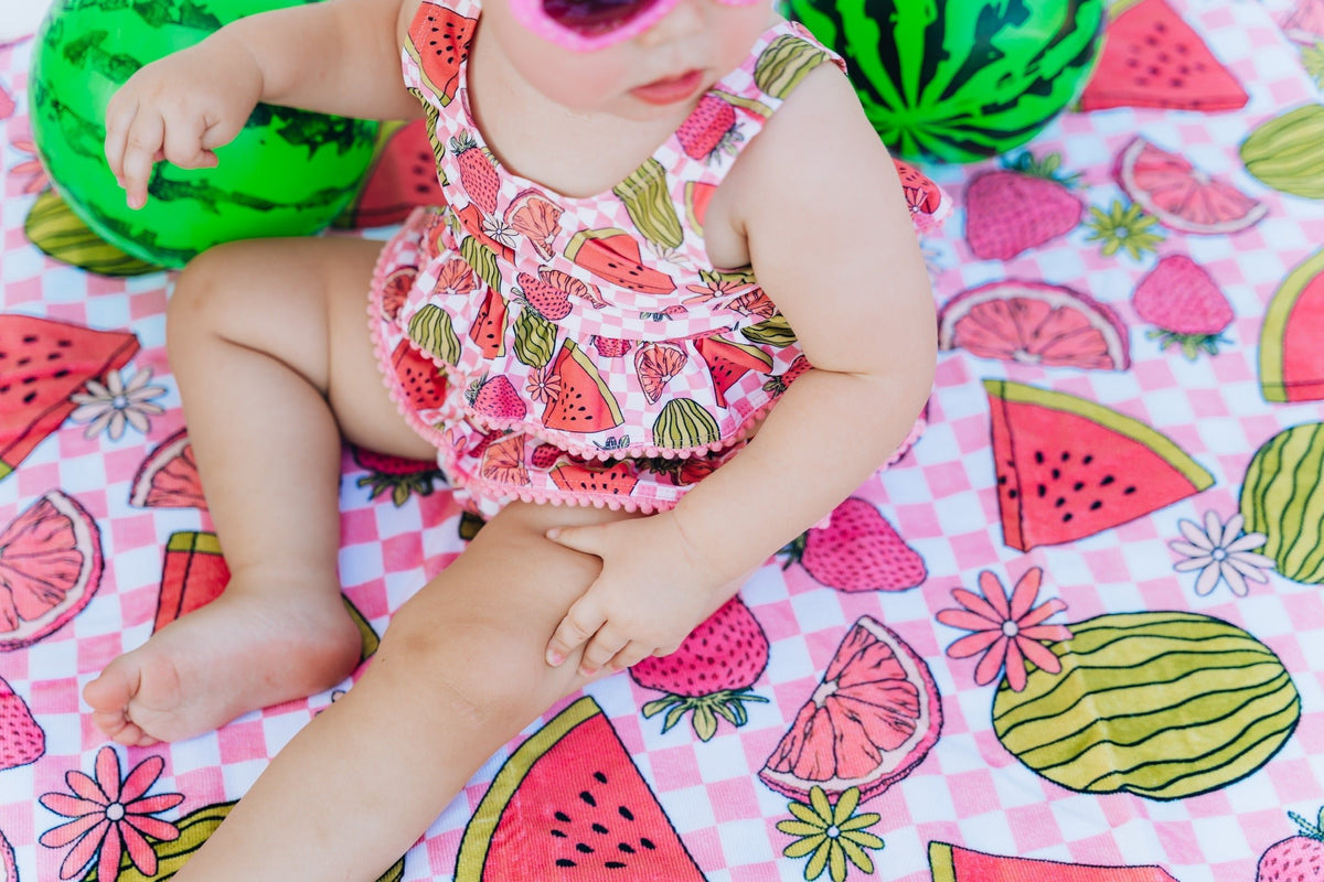 DREAM BIG LITTLE CO SLICE OF SUMMER DREAM TANKINI TWO PIECE SWIM SUITEveretts Place