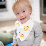 Goosewaddle® | Newborn Baby Blankets Toys Teethers Bibs & More Slice Slice Baby Adjustable Bib Set with Soft Bamboo