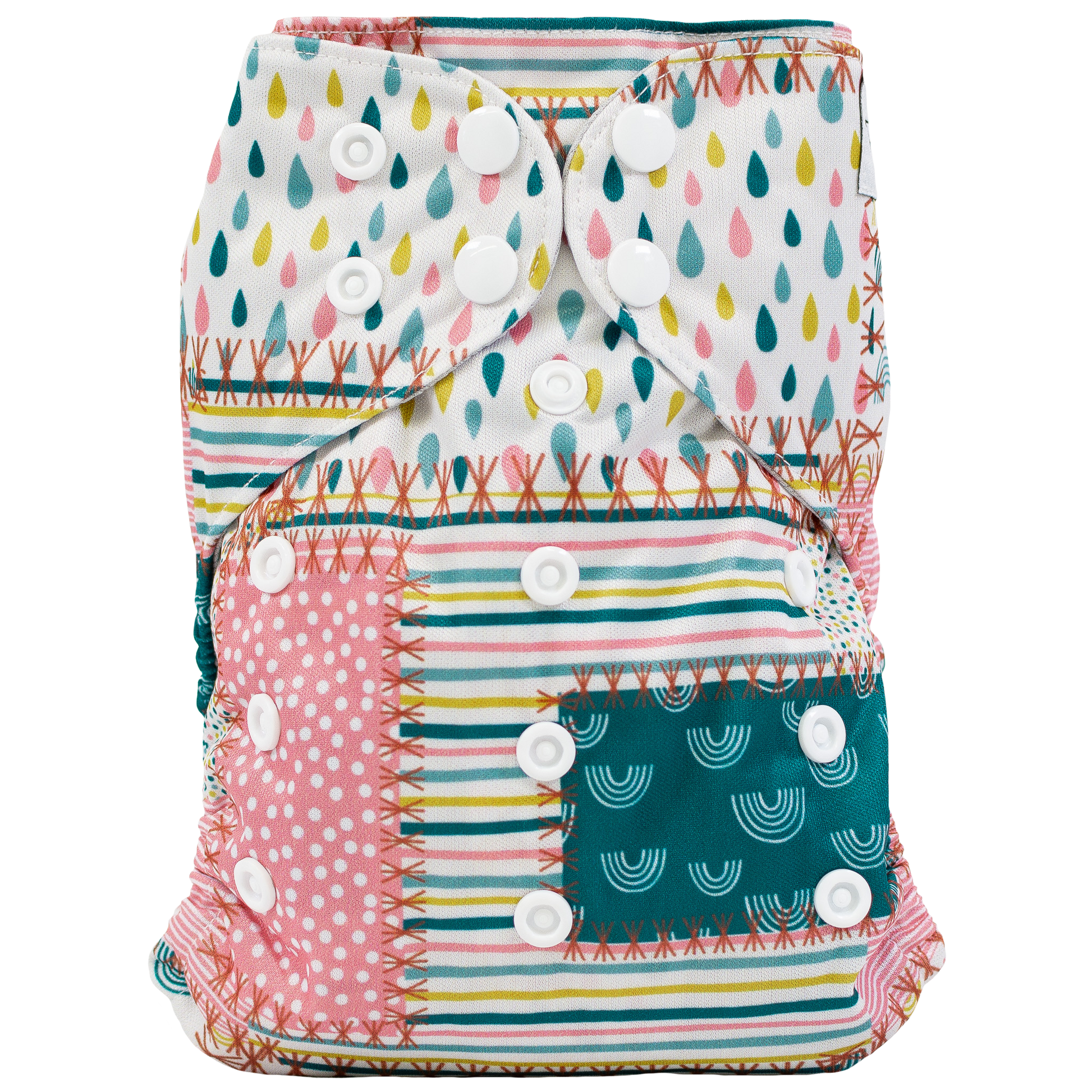 Slim Fit All In One Cloth Diaper For Babies 8 To 40 Pounds Texas Tushies