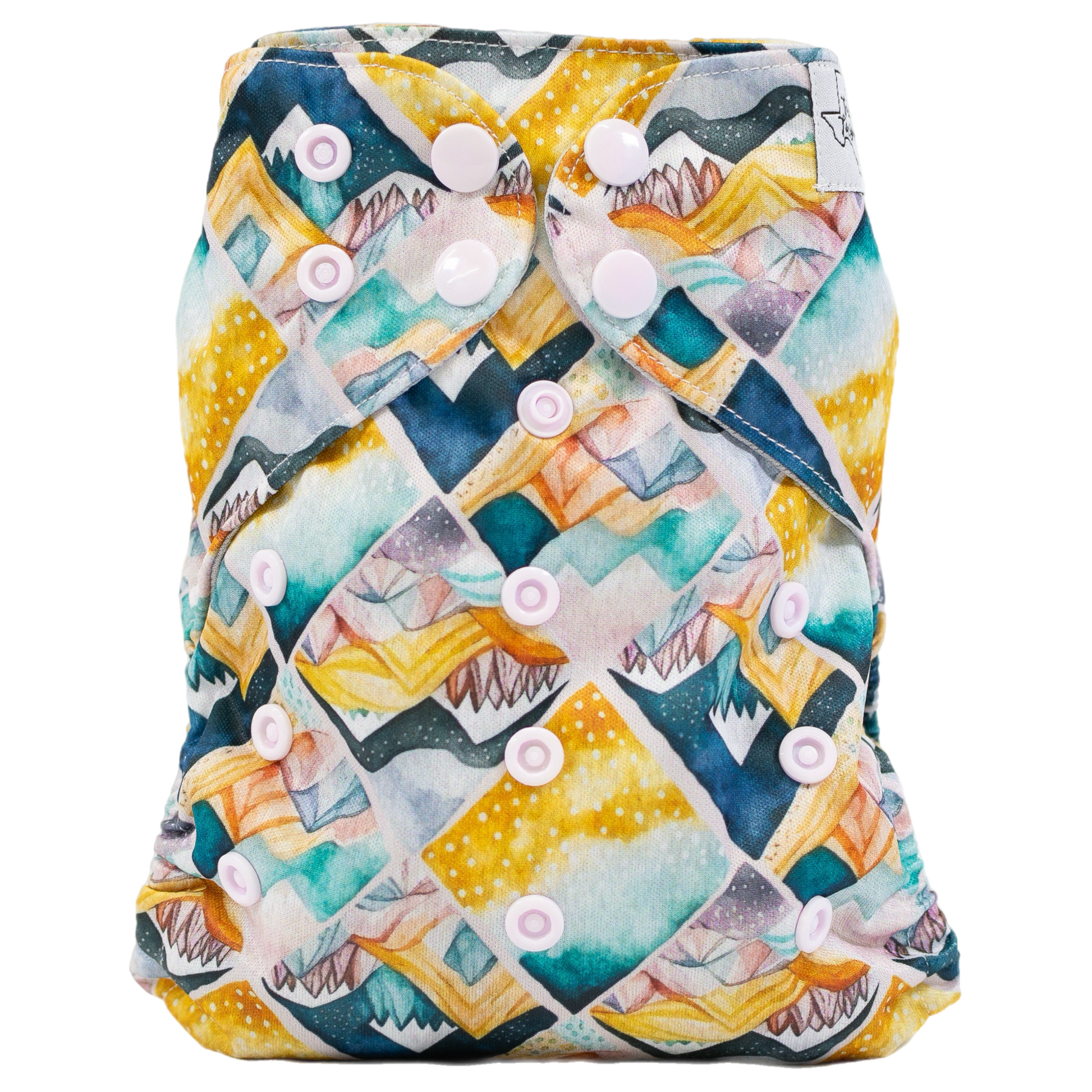 Slim Fit All In One Cloth Diaper For Babies 8 To 40 Pounds Texas Tushies