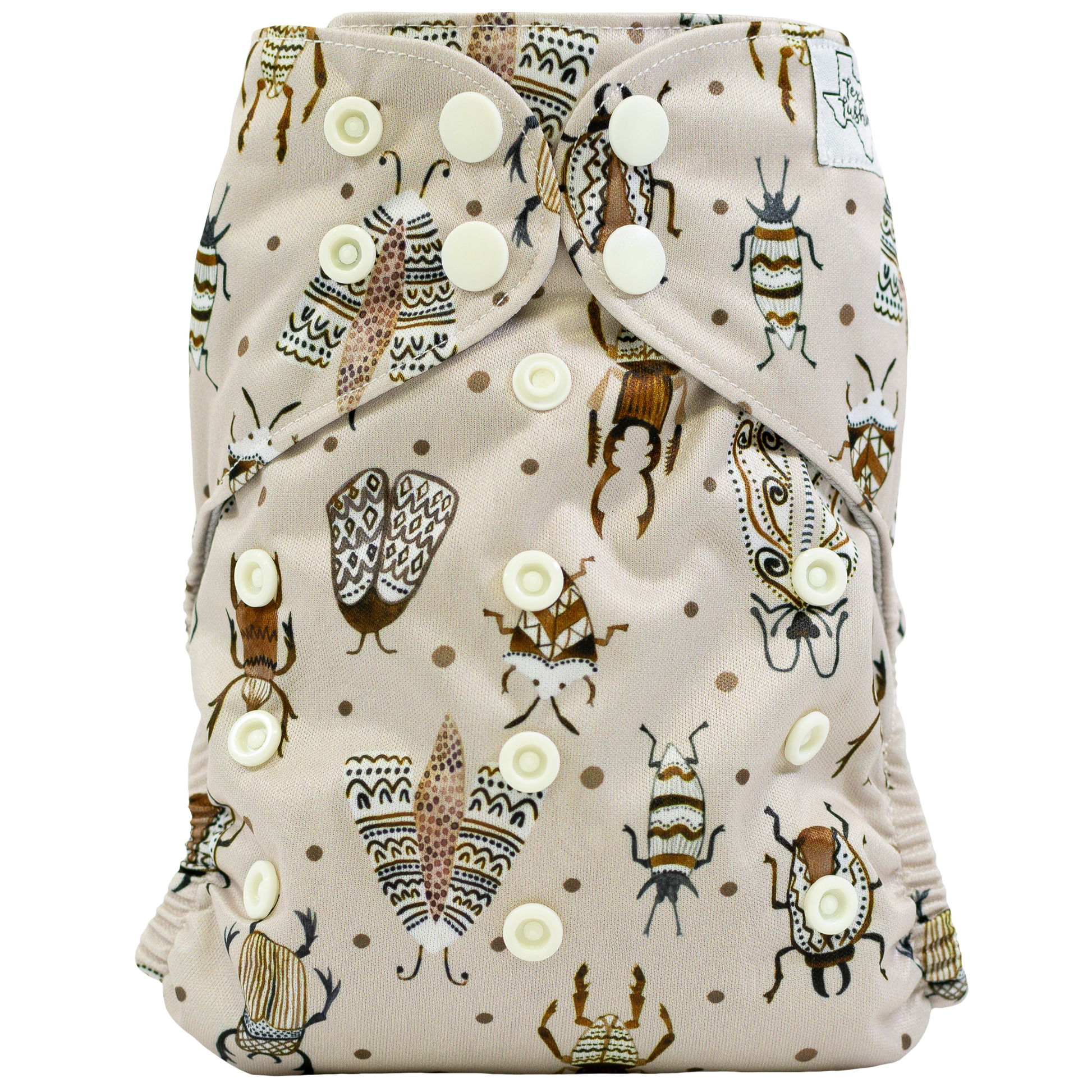 Slim Fit All In One Cloth Diaper For Babies 8 To 40 Pounds Texas Tushies