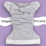 Texas Tushies Eco-Friendly Pocket Cloth Diaper with Slim Fit for Babies 8 to 40 Pounds - Baby & Toddler > Diapering > Diapers > Cloth Diapers Cloth Diapers