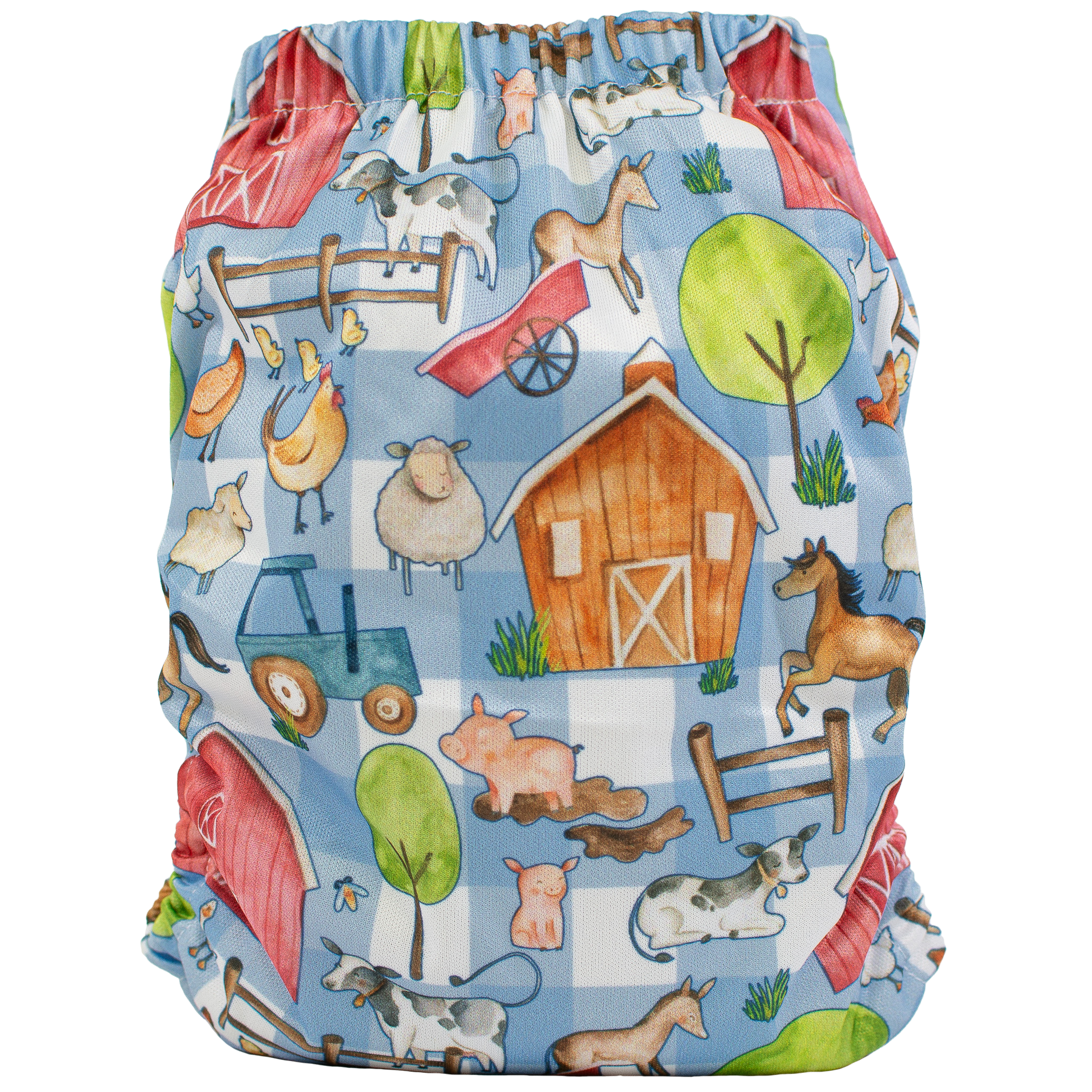 Slim Fit Pocket Cloth Diaper for Babies 8 to 40 Pounds Texas Tushies