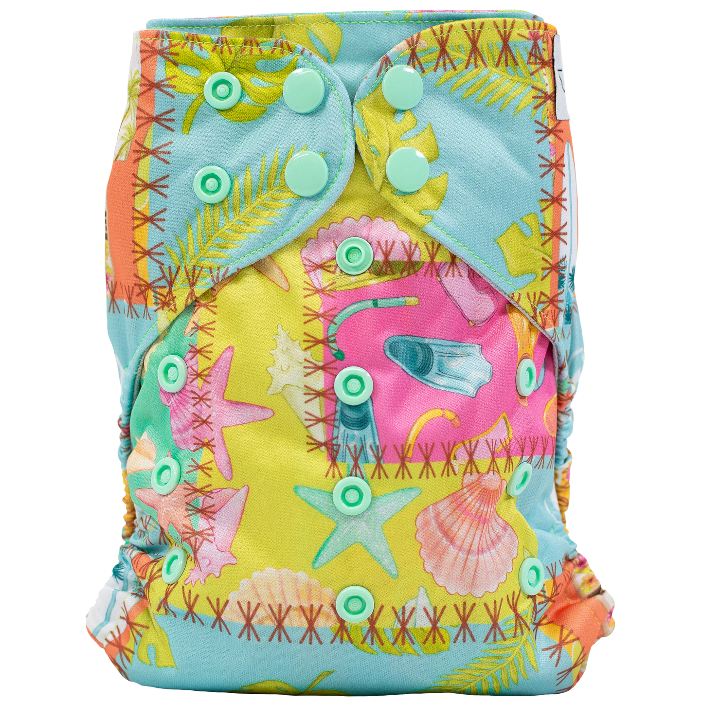 Slim Fit Pocket Cloth Diaper for Babies 8 to 40 Pounds Texas Tushies