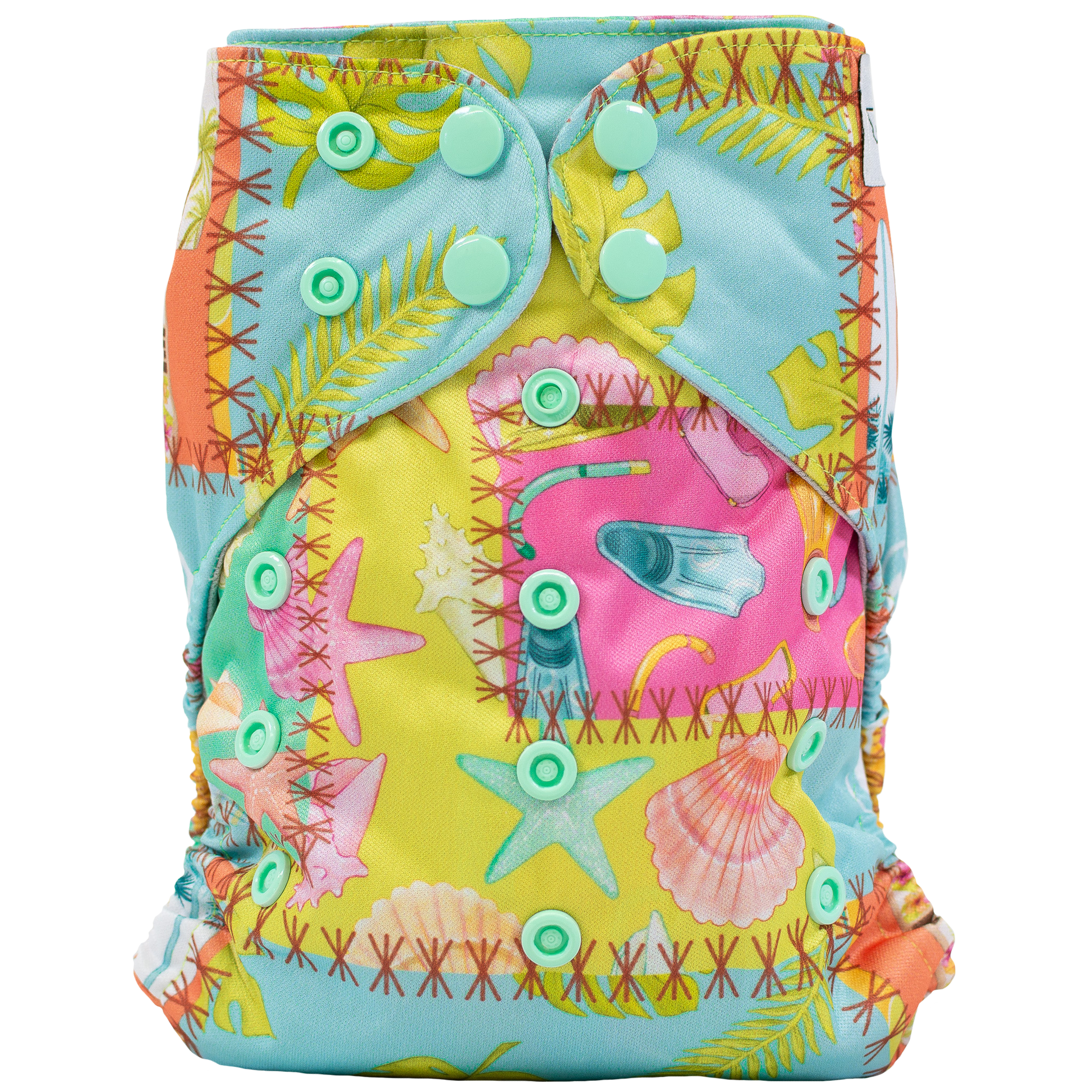 Slim Fit Pocket Cloth Diaper for Babies 8 to 40 Pounds Texas Tushies