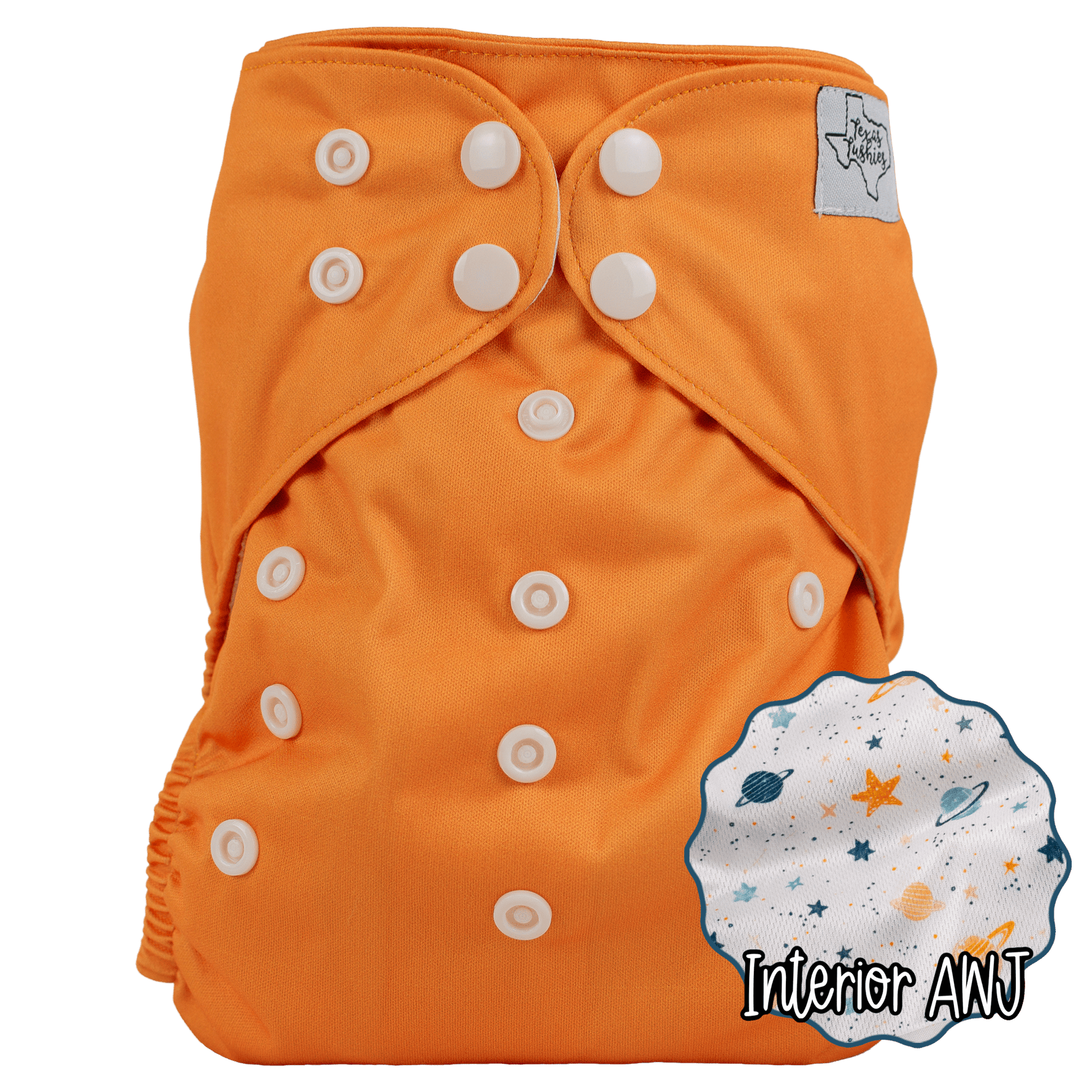 Texas Tushies Slim Fit Pocket Cloth Diaper - 