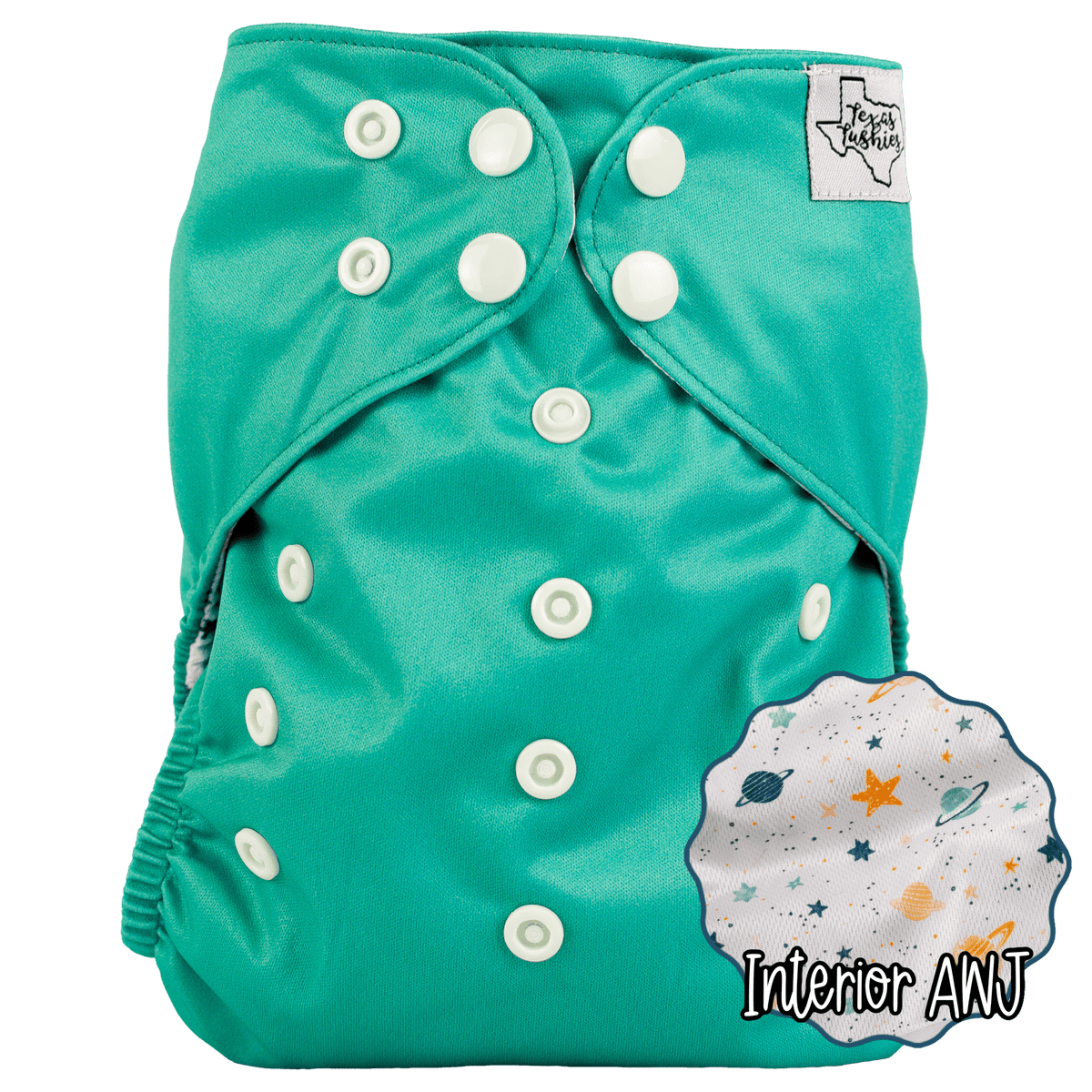 Texas Tushies Slim Fit Pocket Cloth Diaper - 