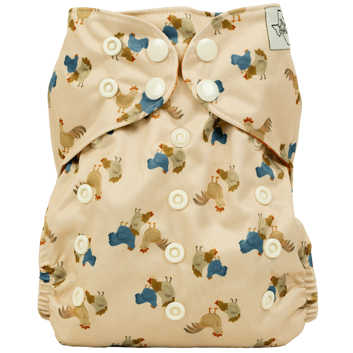 Texas Tushies Slim Fit Pocket Cloth Diaper - 