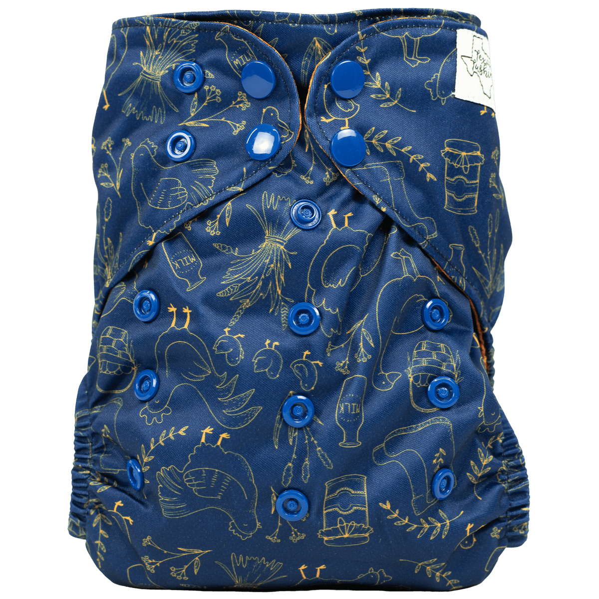 Texas Tushies Slim Fit Pocket Cloth Diaper - 