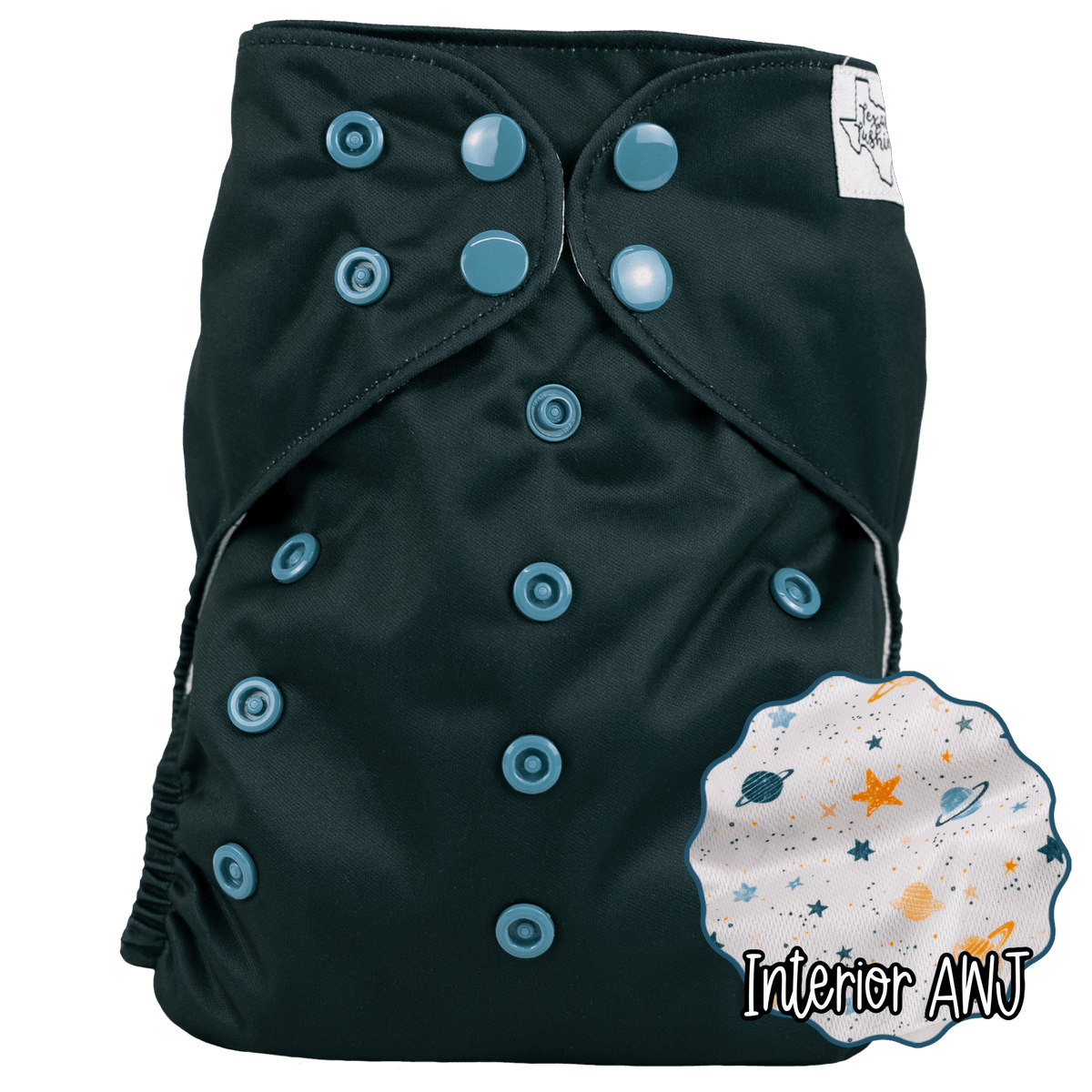 Texas Tushies Slim Fit Pocket Cloth Diaper - 