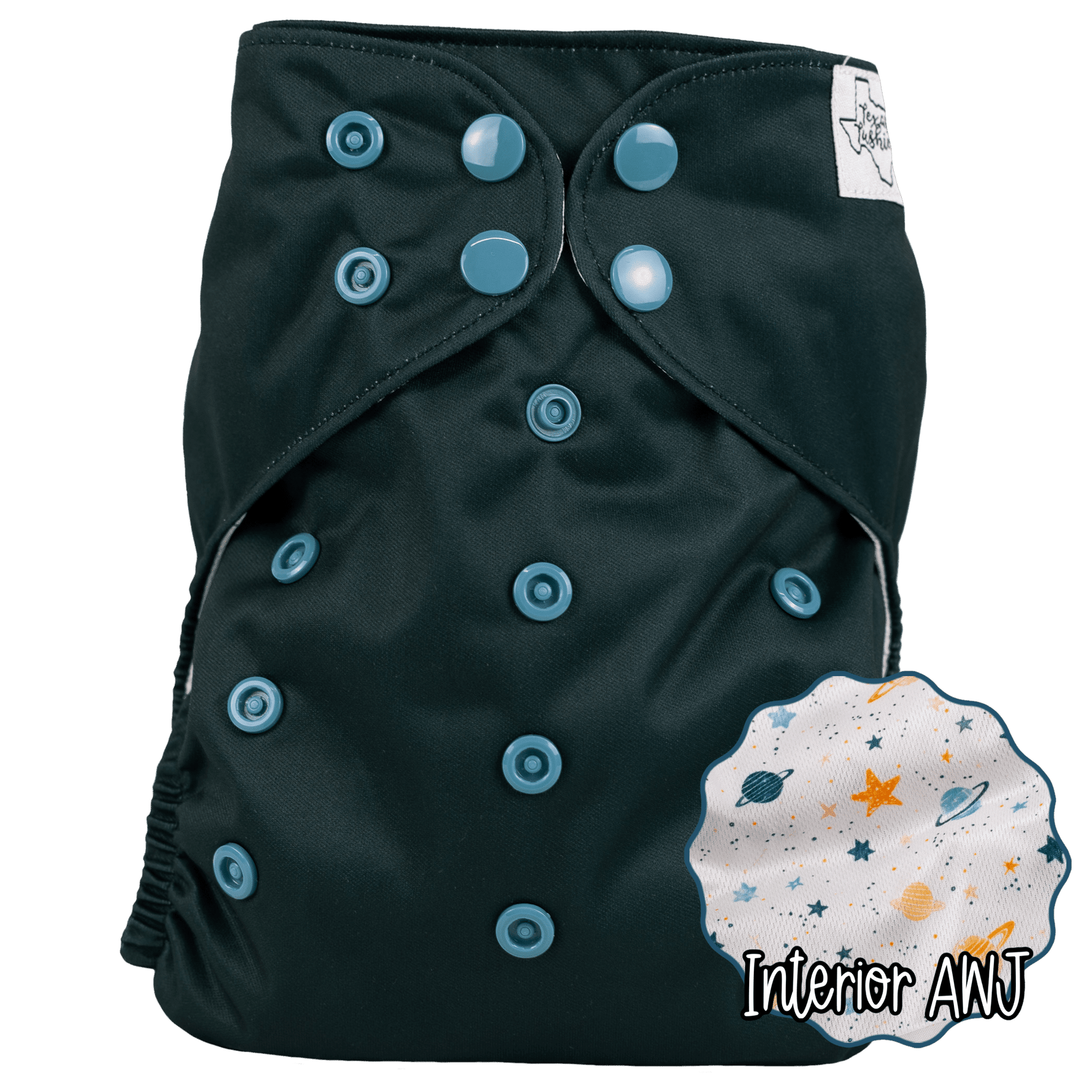 Texas Tushies Slim Fit Pocket Cloth Diaper - 