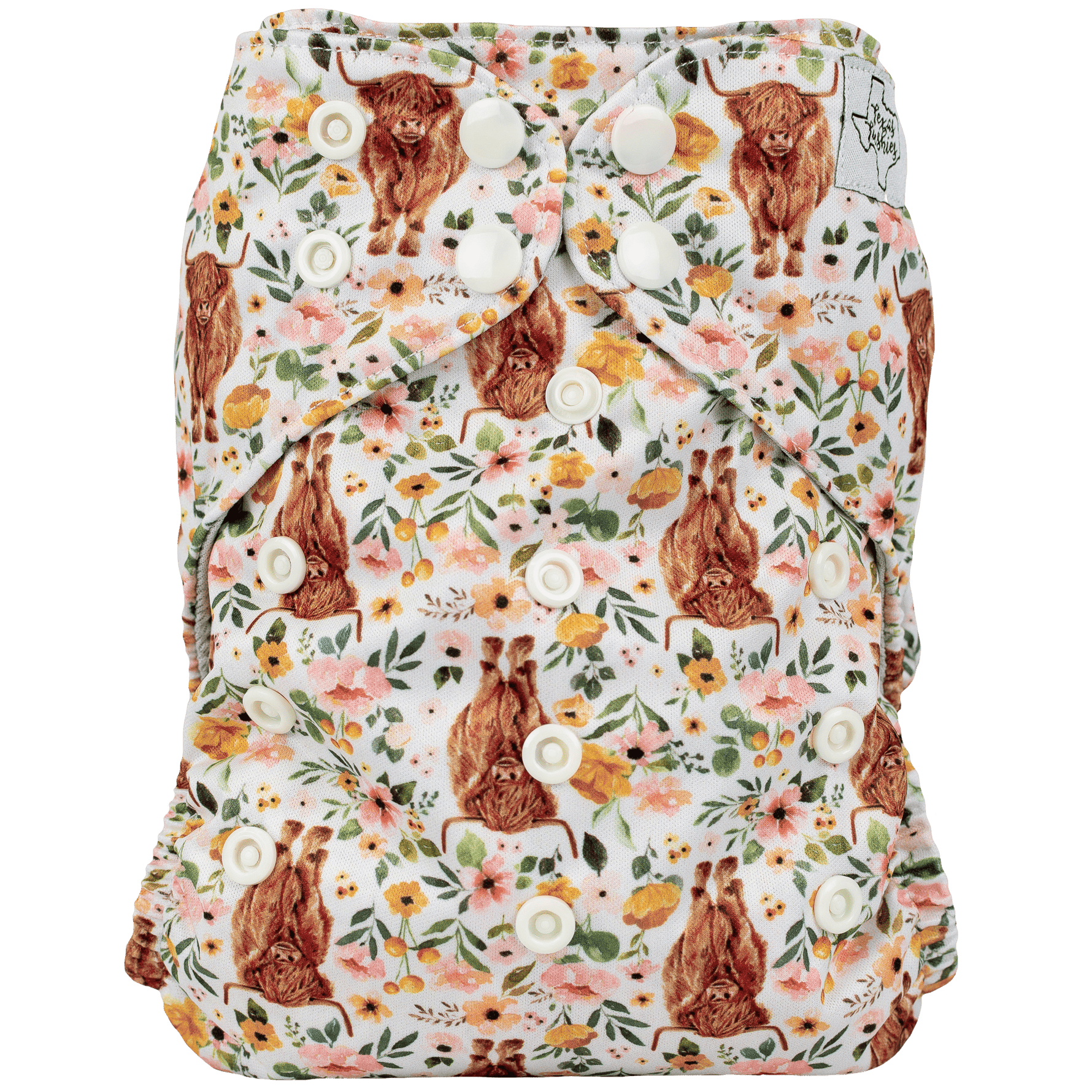 Texas Tushies Slim Fit Pocket Cloth Diaper - 