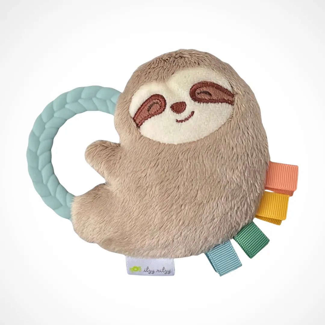 Kolorful Sloth Rattle + Teether - 