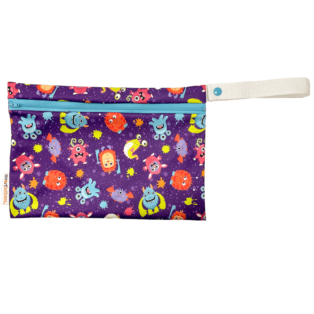 Smart Bottoms Small Wet Bag - Creepin' it Fun - 