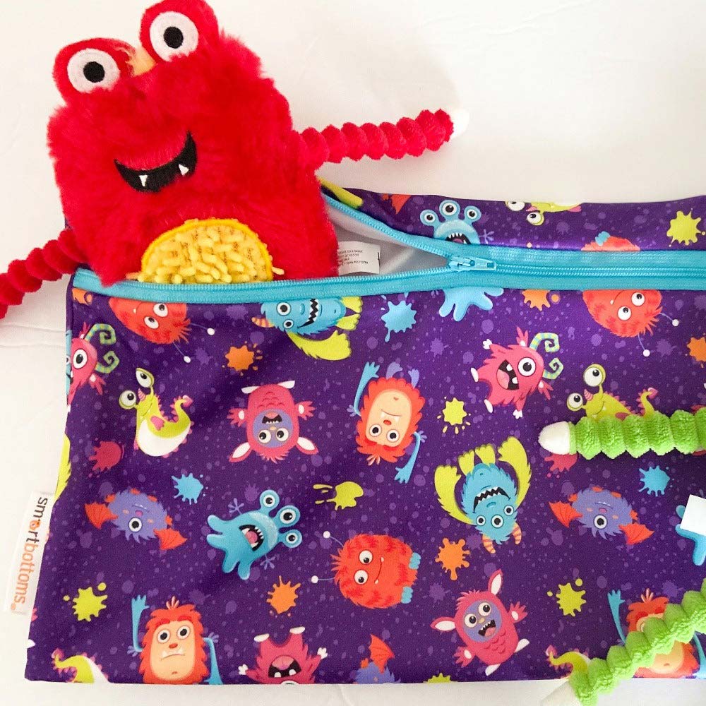 Smart Bottoms Small Wet Bag - Creepin' it Fun - 