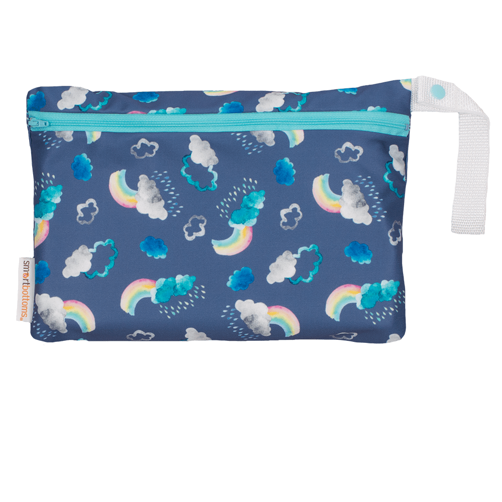 Smart Bottoms Small Wet Bag - Over the Rainbow - 
