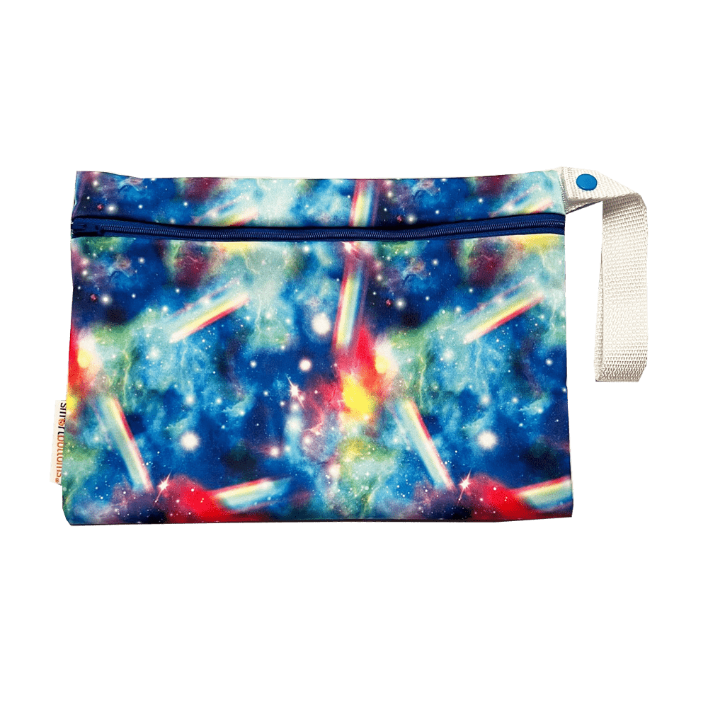 Smart Bottoms Small Wet Bag - Rainbow Galaxy - 