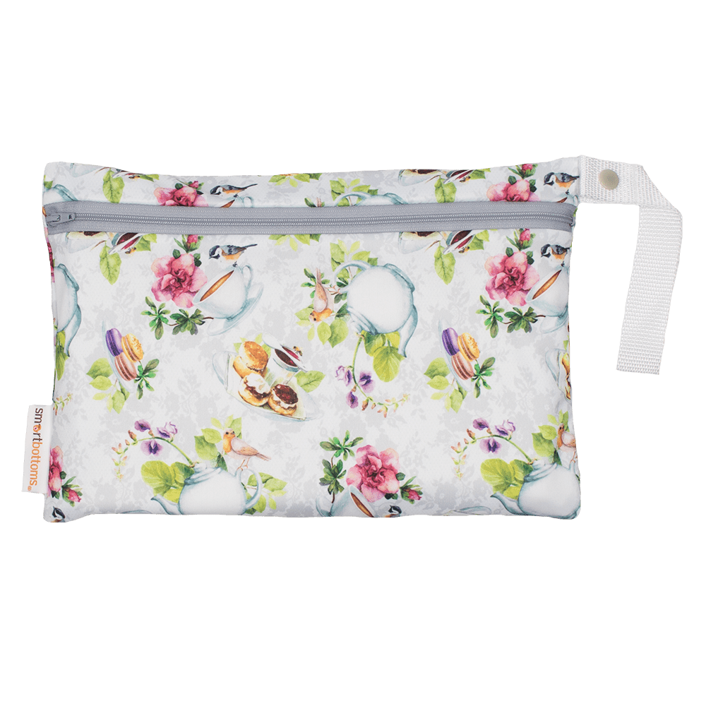 Smart Bottoms Small Wet Bag - Tea Party - 