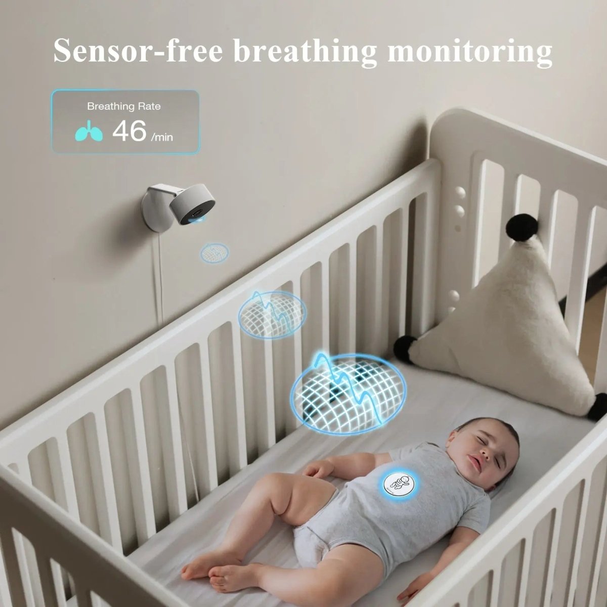 Sense - U Smart AI Indoor Camera with Advanced Monitoring for Home Security - 