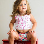 Smart Bottoms Smart One 3.1 Cloth Diaper - Aqua Floral - 