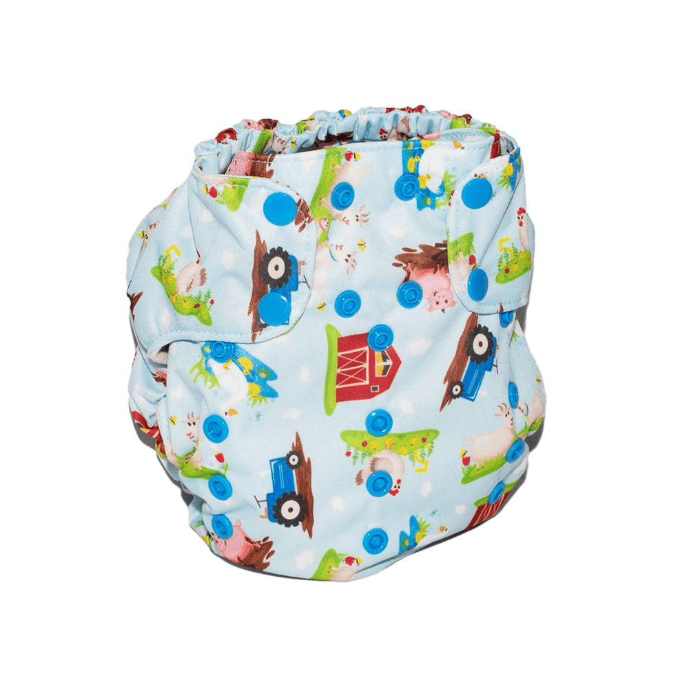 Smart Bottoms Smart One 3.1 Cloth Diaper - Barnyard Babies - 