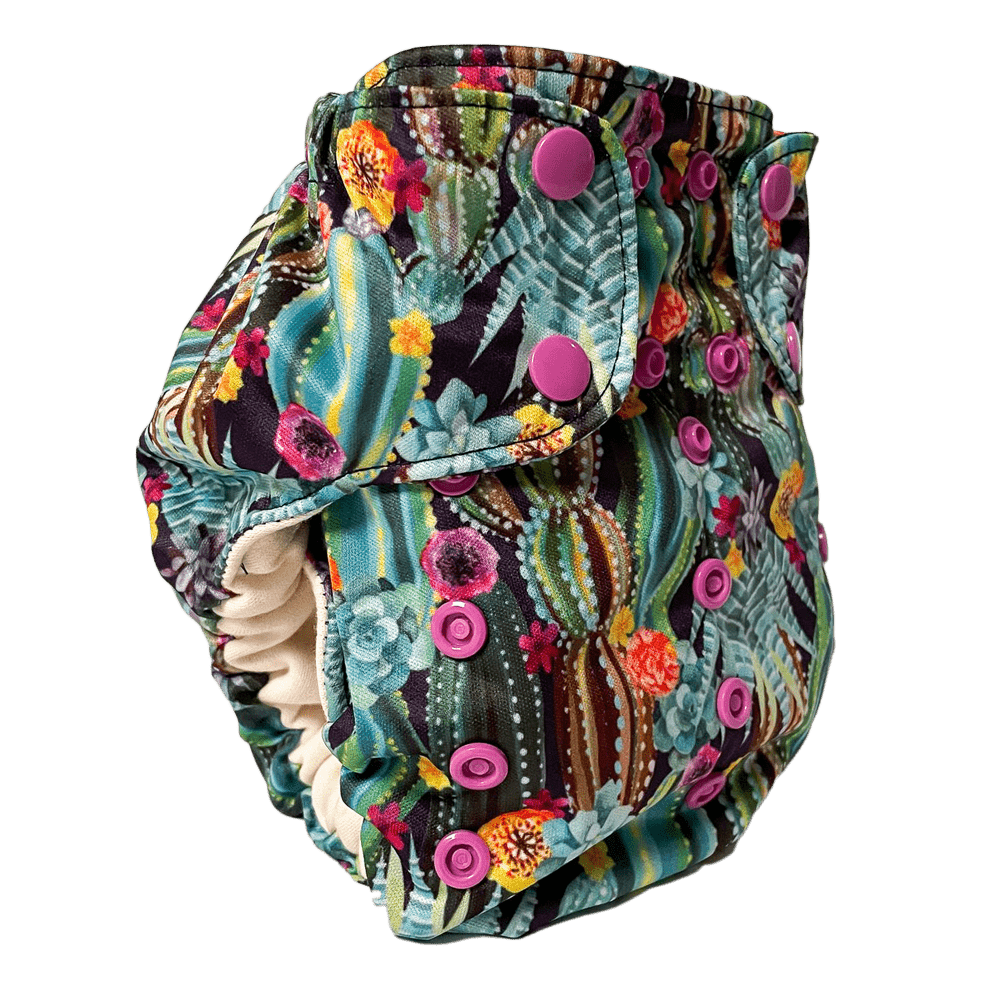 Smart Bottoms Smart One 3.1 Cloth Diaper - Midnight Bloom - 