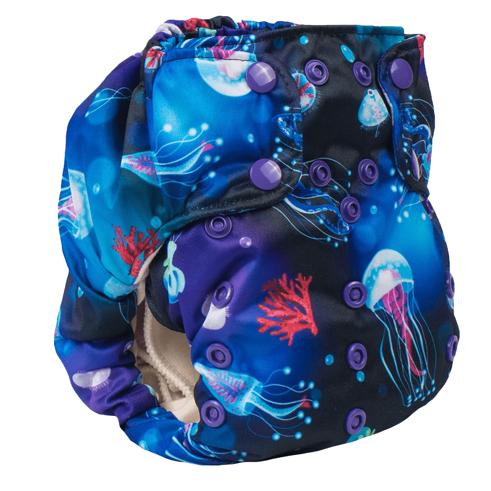Smart Bottoms Smart One 3.1 Cloth Diaper - Ocean Blooms - 