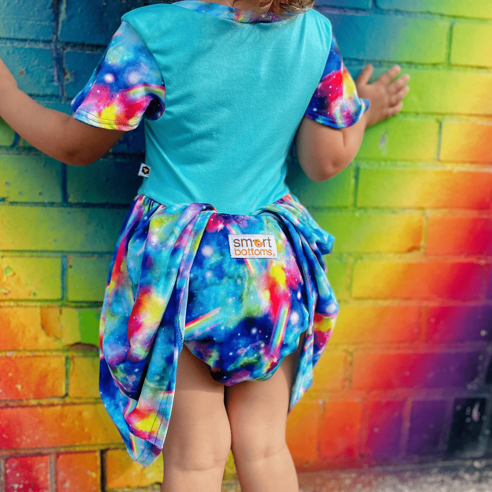Smart Bottoms Smart One 3.1 Cloth Diaper - Rainbow Galaxy - 